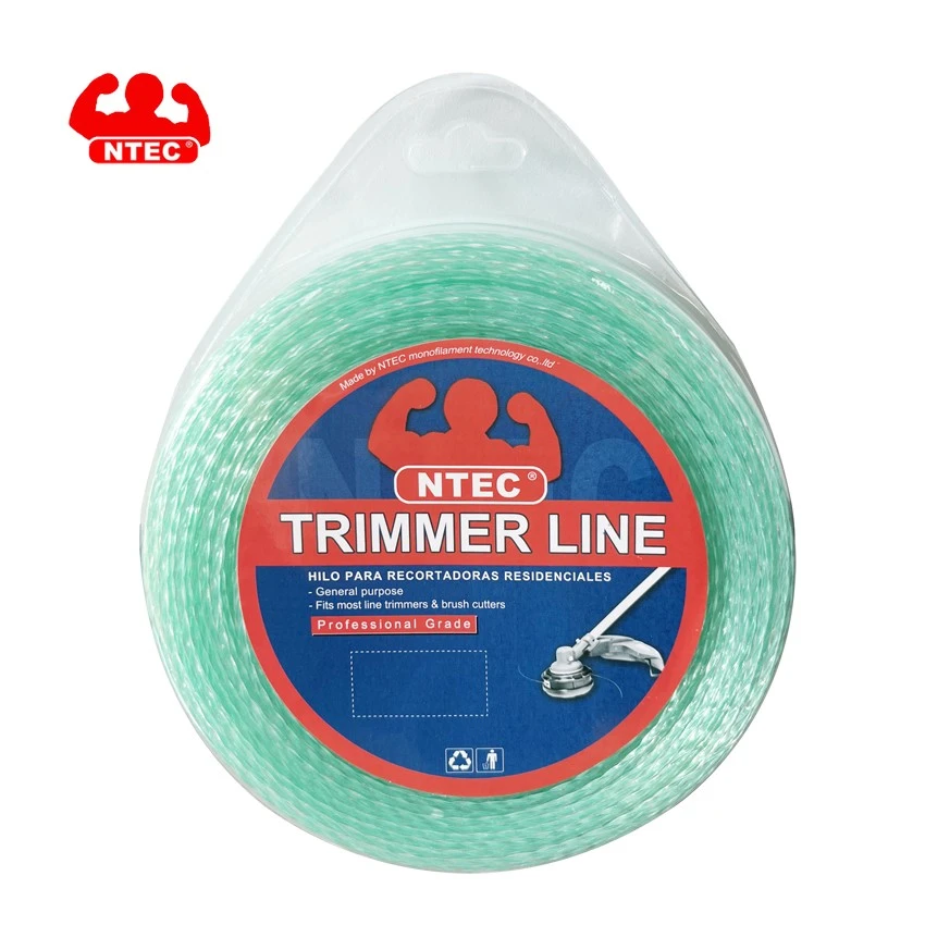 Sweet Dual Color Nylon Trimmer Line Square Twist