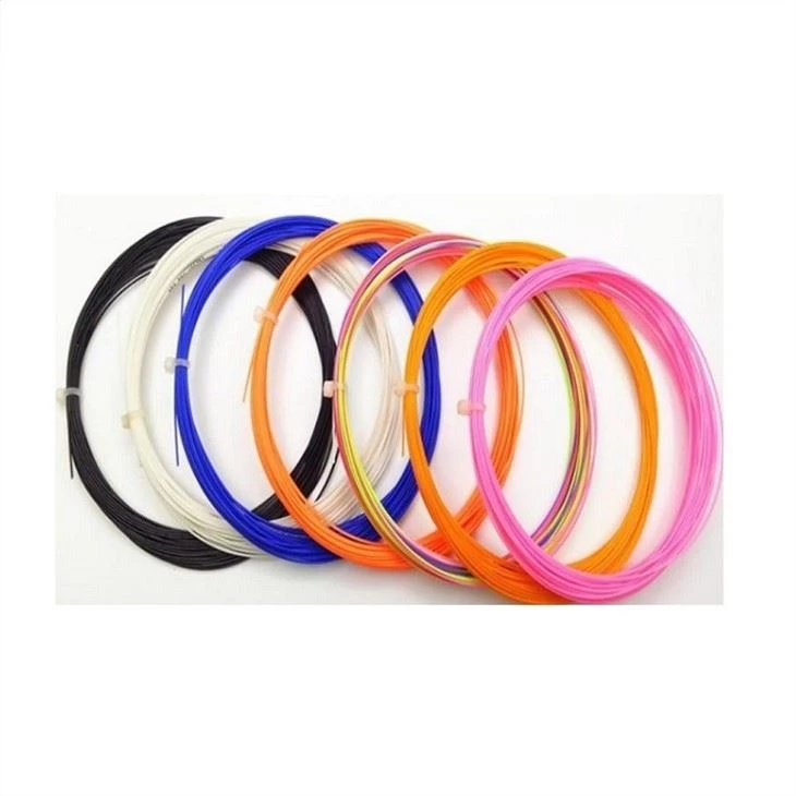 0.68mm Badminton String Nylon Monofilament Training 10m Badminton Racket String 22-30Pounds
